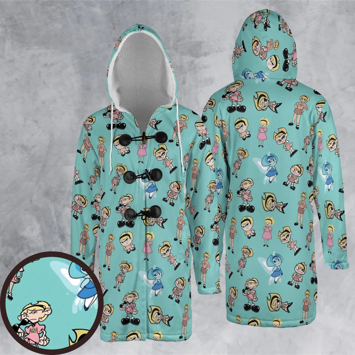 Hooded Cloak Coat - X5XTX289