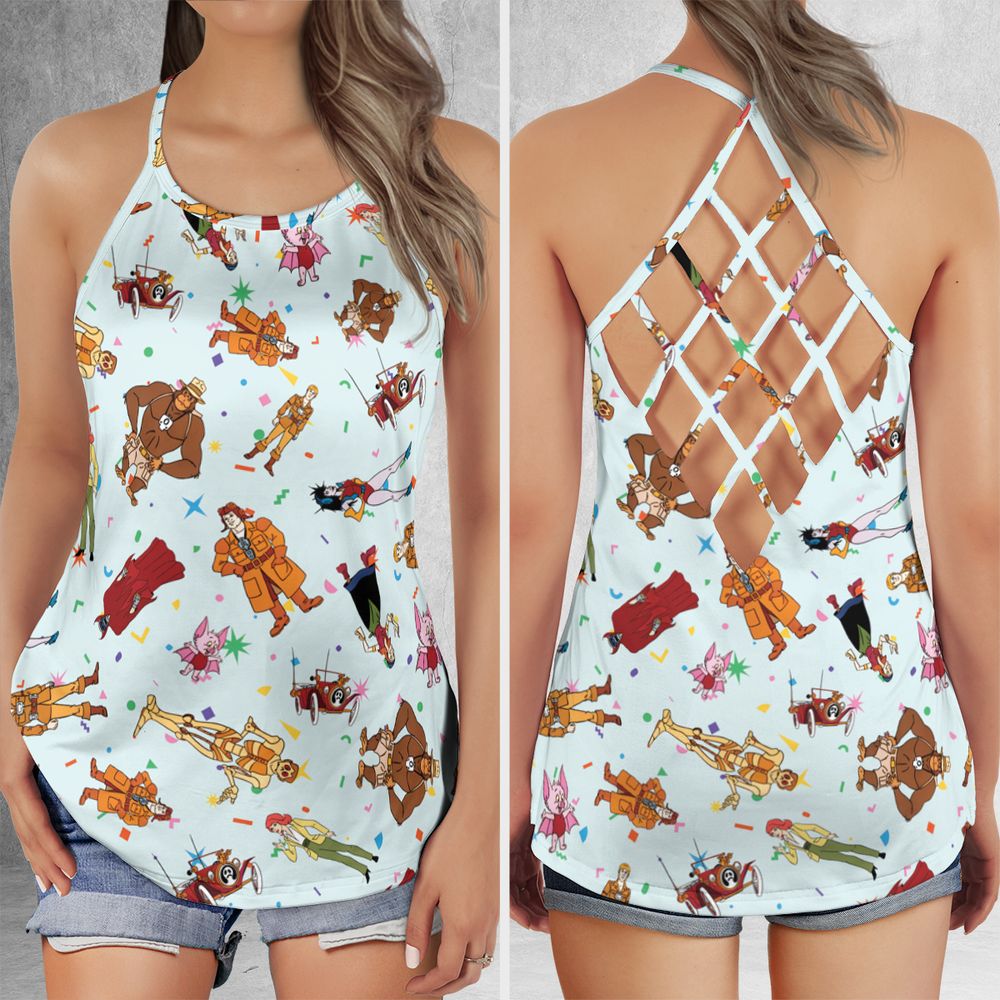 Criss Cross Tank Top - 5SS14AZR -  - 1