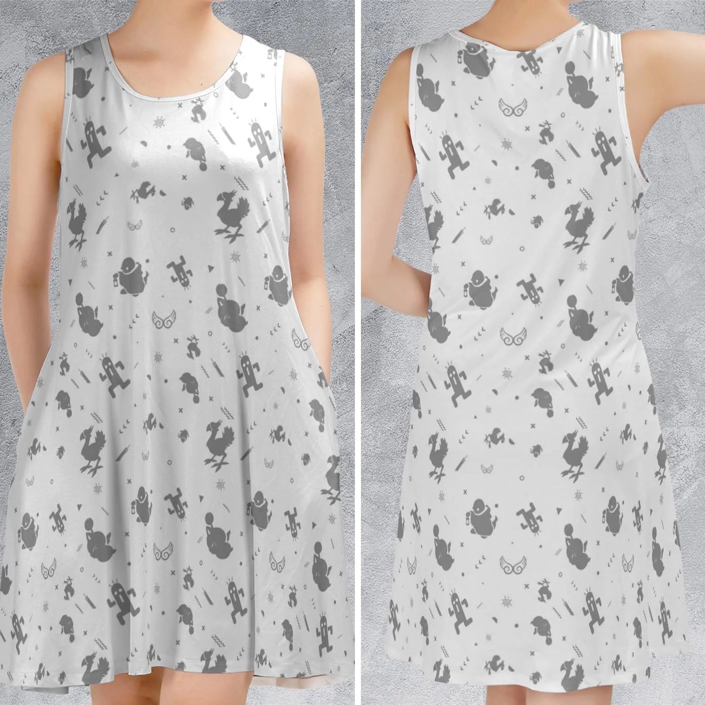 Sleeveless Dress - KTBPRQVF