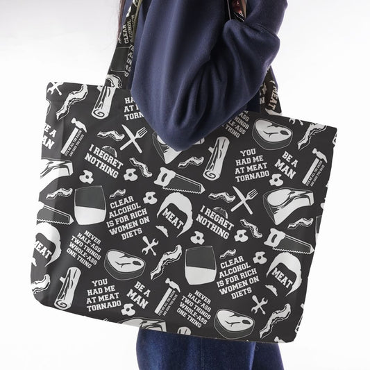 Large Tote Bag - 5QWHYHVY -  - 1