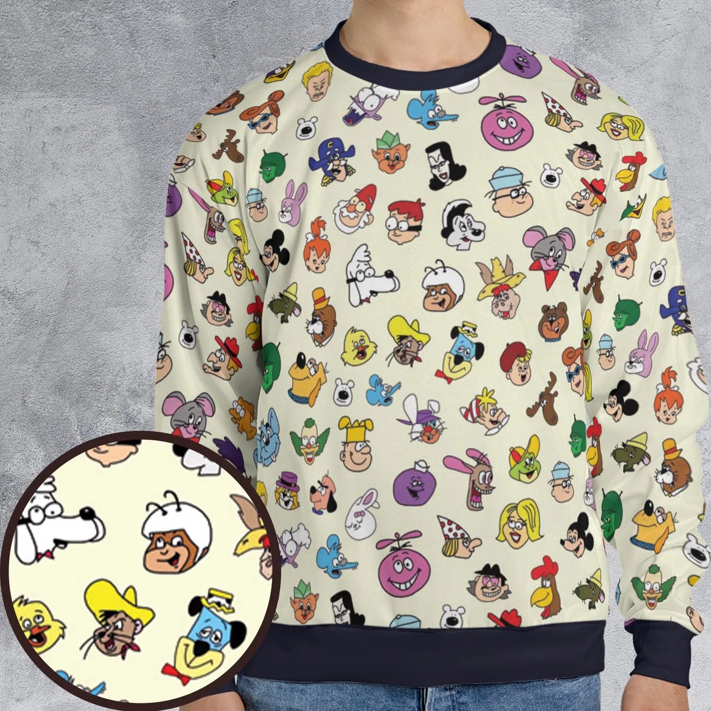 All-over Print Sweatshirt - 9SJ7V4D4