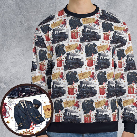 All-over Print Sweatshirt - YFF869B1 -  - 1