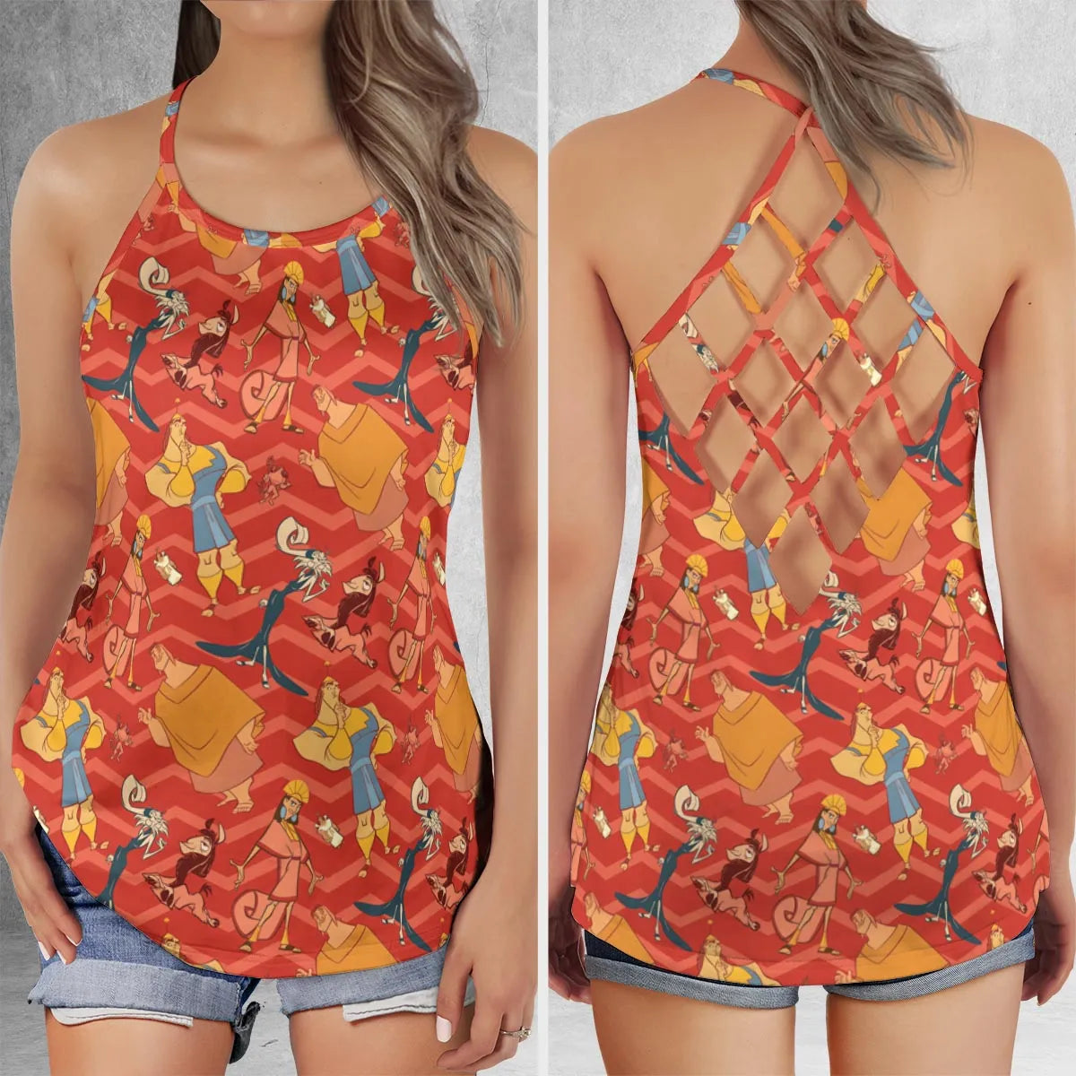 Criss Cross Tank Top - G1XN9KHT