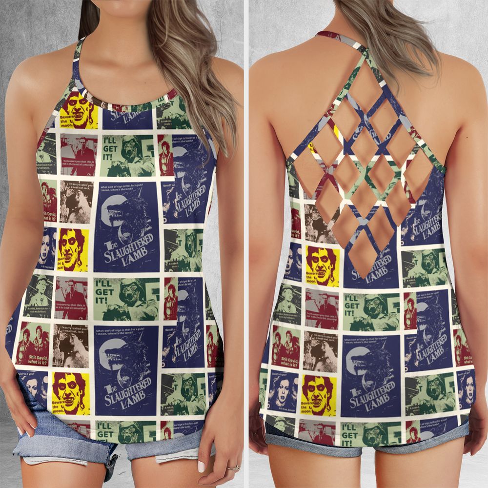 Criss Cross Tank Top - H7QZFFEG -  - 1