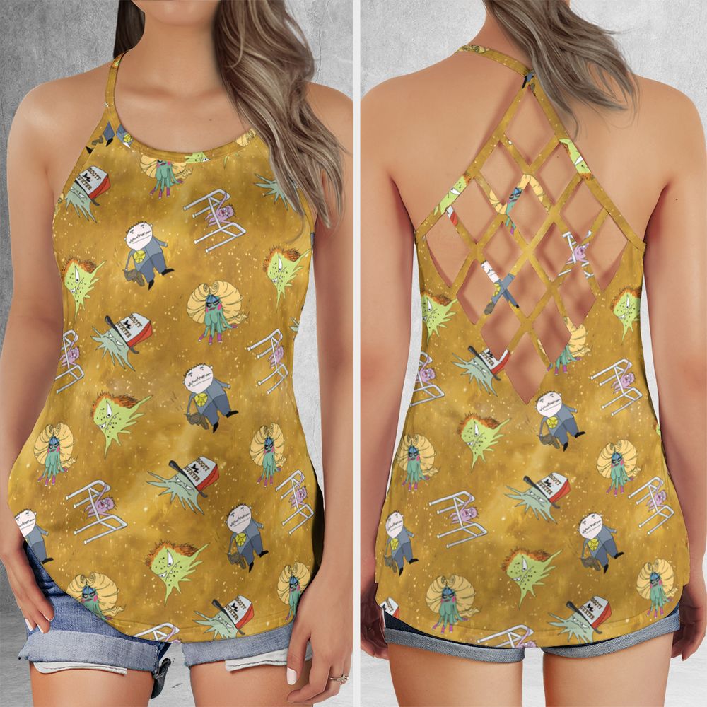 Criss Cross Tank Top - VA8QEQWS -  - 1