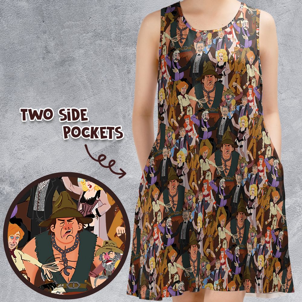Sleeveless Dress - U9MZLR7M -  - 1