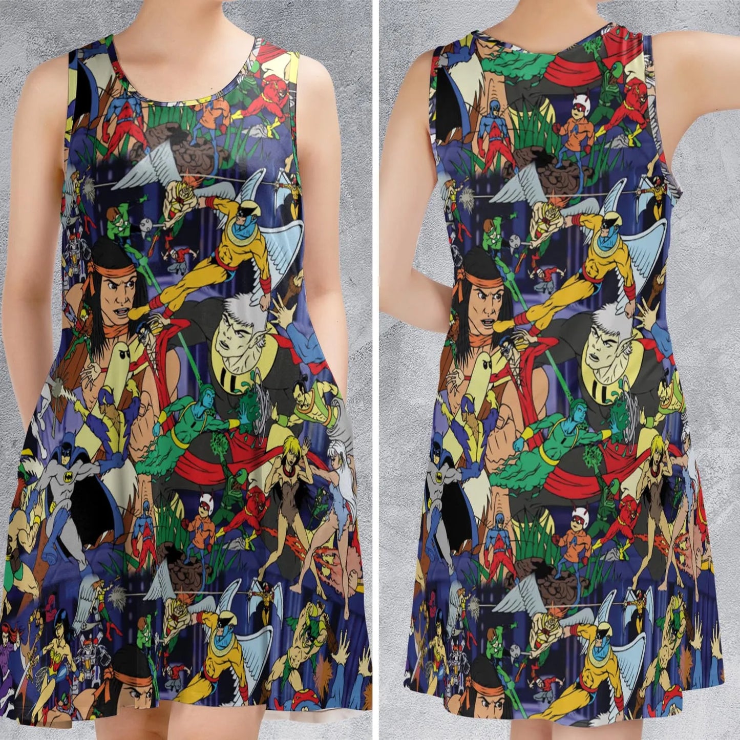 Sleeveless Dress - LLL47QJV