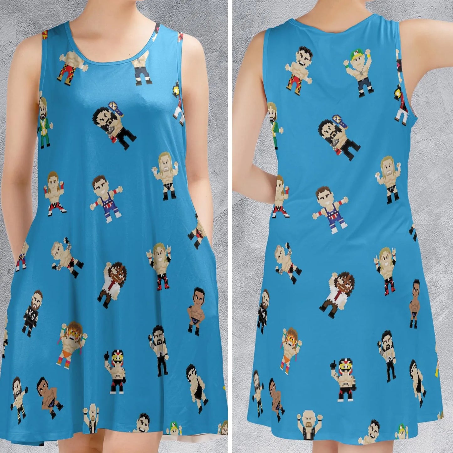 Sleeveless Dress - T43E4R38