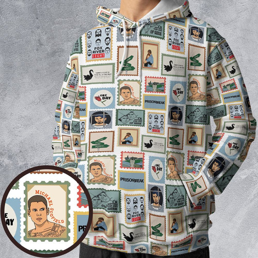 All-over Print Hoodie - 5GSD8PET -  - 1