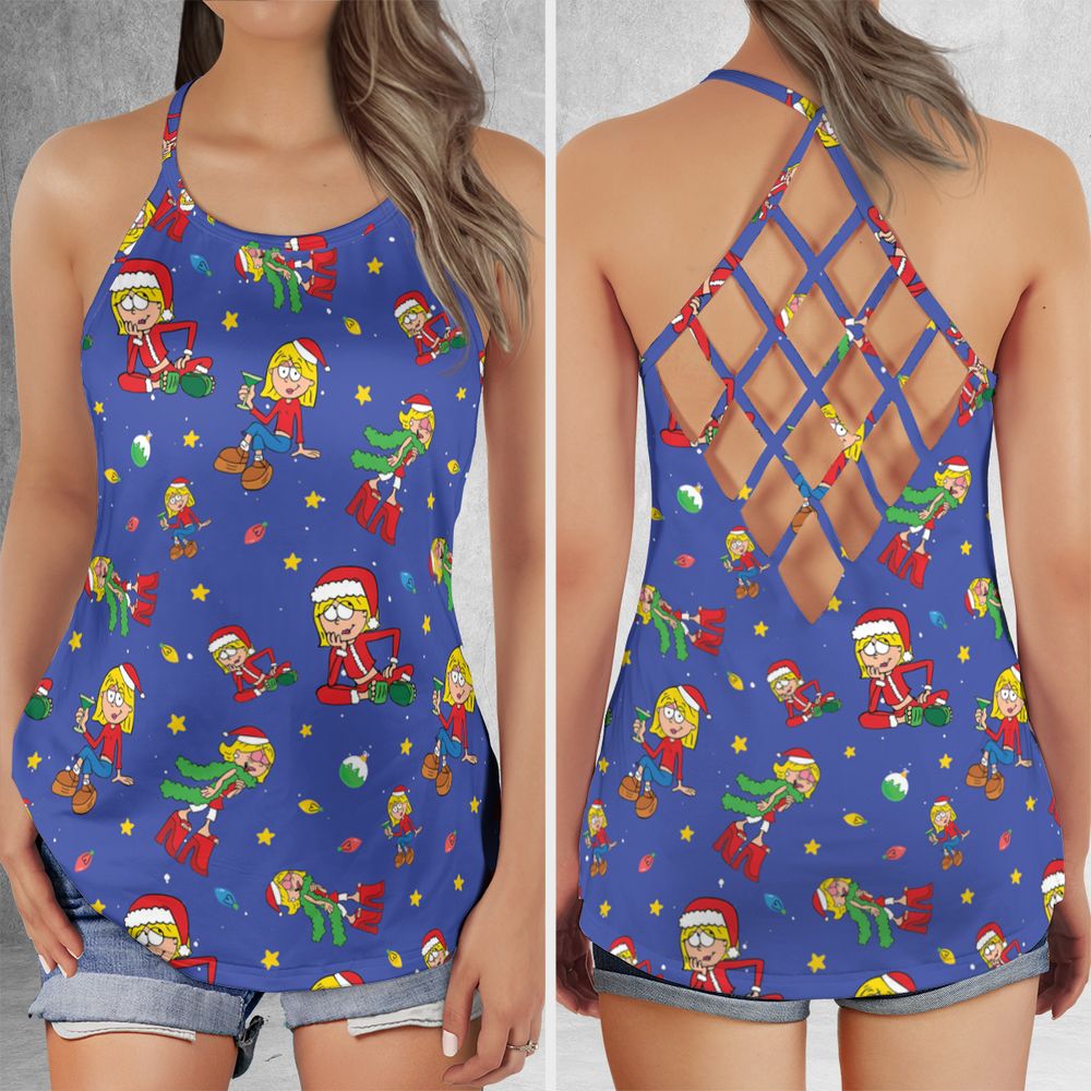 Criss Cross Tank Top - USFARHAR -  - 1