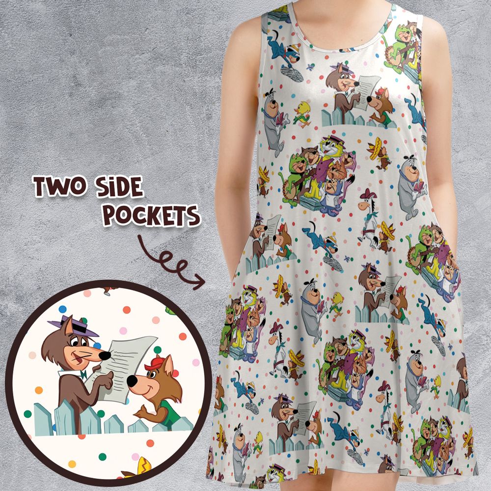 Sleeveless Dress - W1AL1788 -  - 1