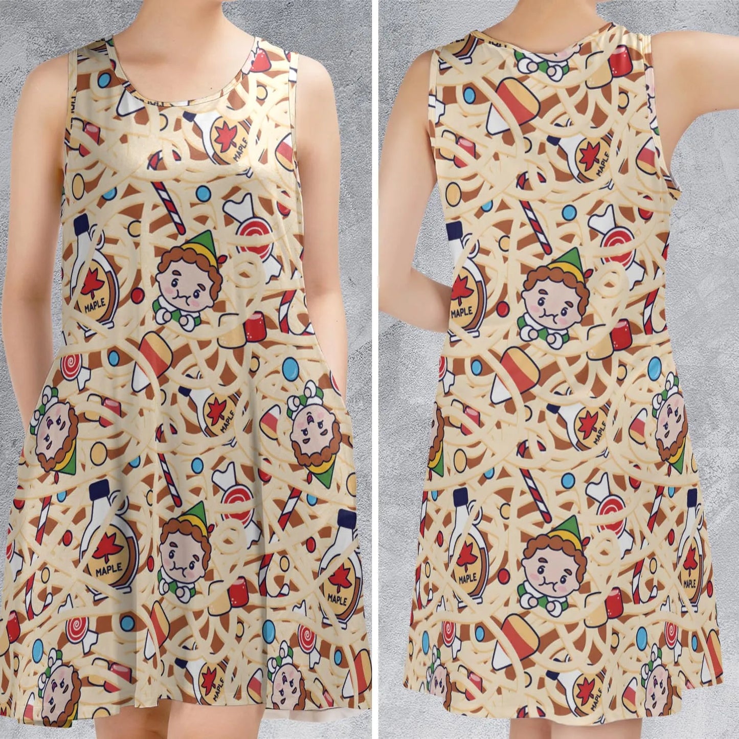 Sleeveless Dress - FDJFEYRF