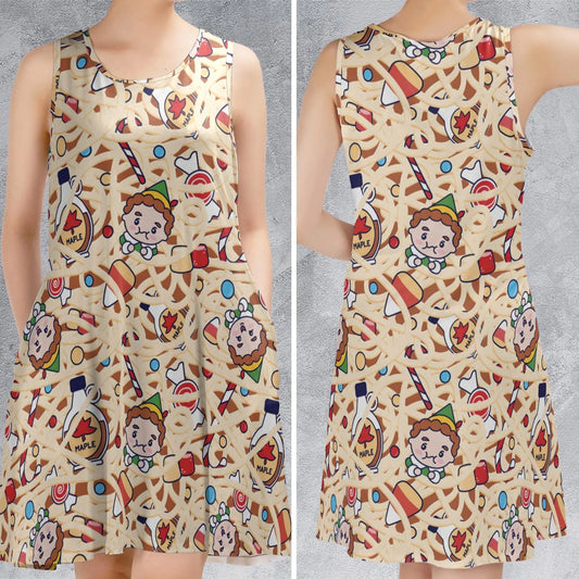 Sleeveless Dress - FDJFEYRF