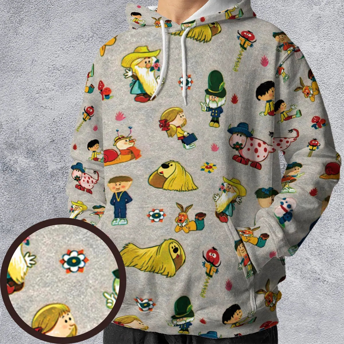 All-over Print Hoodie - HFRU9NMQ