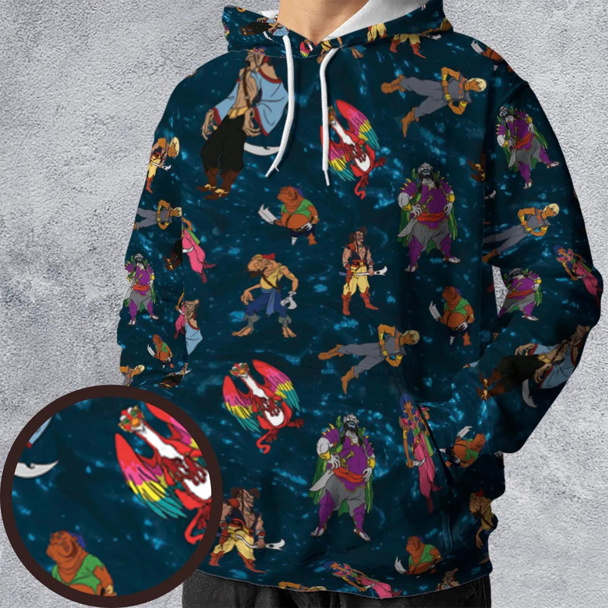 All-over Print Hoodie - RRVGT2UZ