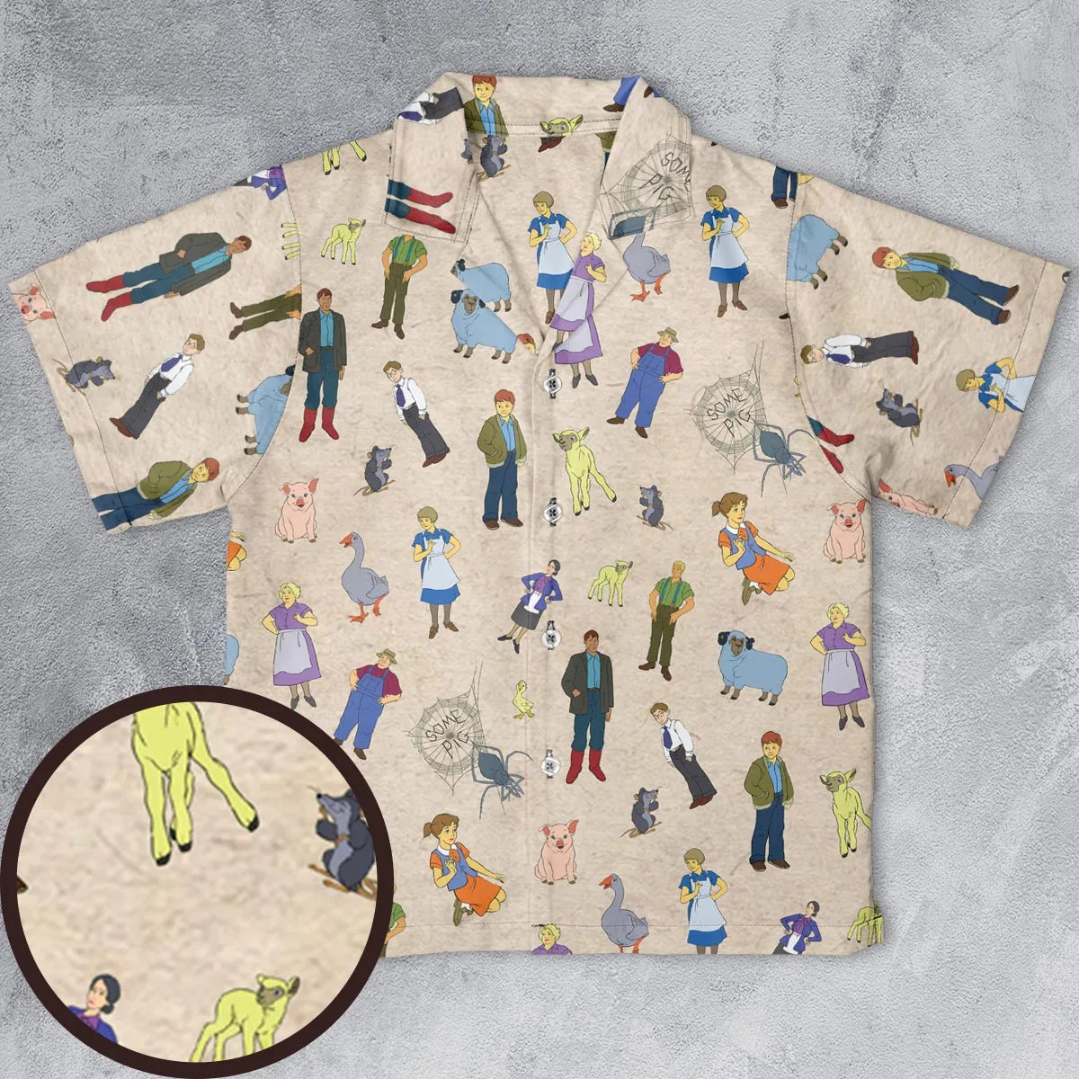 Youth Hawaiian Shirt - ZXQELPTC