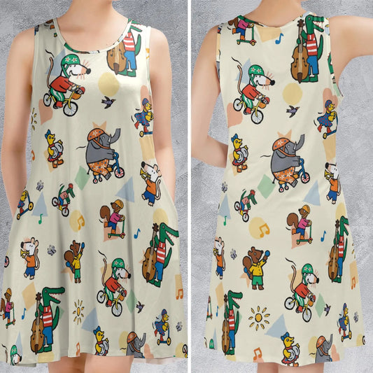 Sleeveless Dress - KGXGAJ83