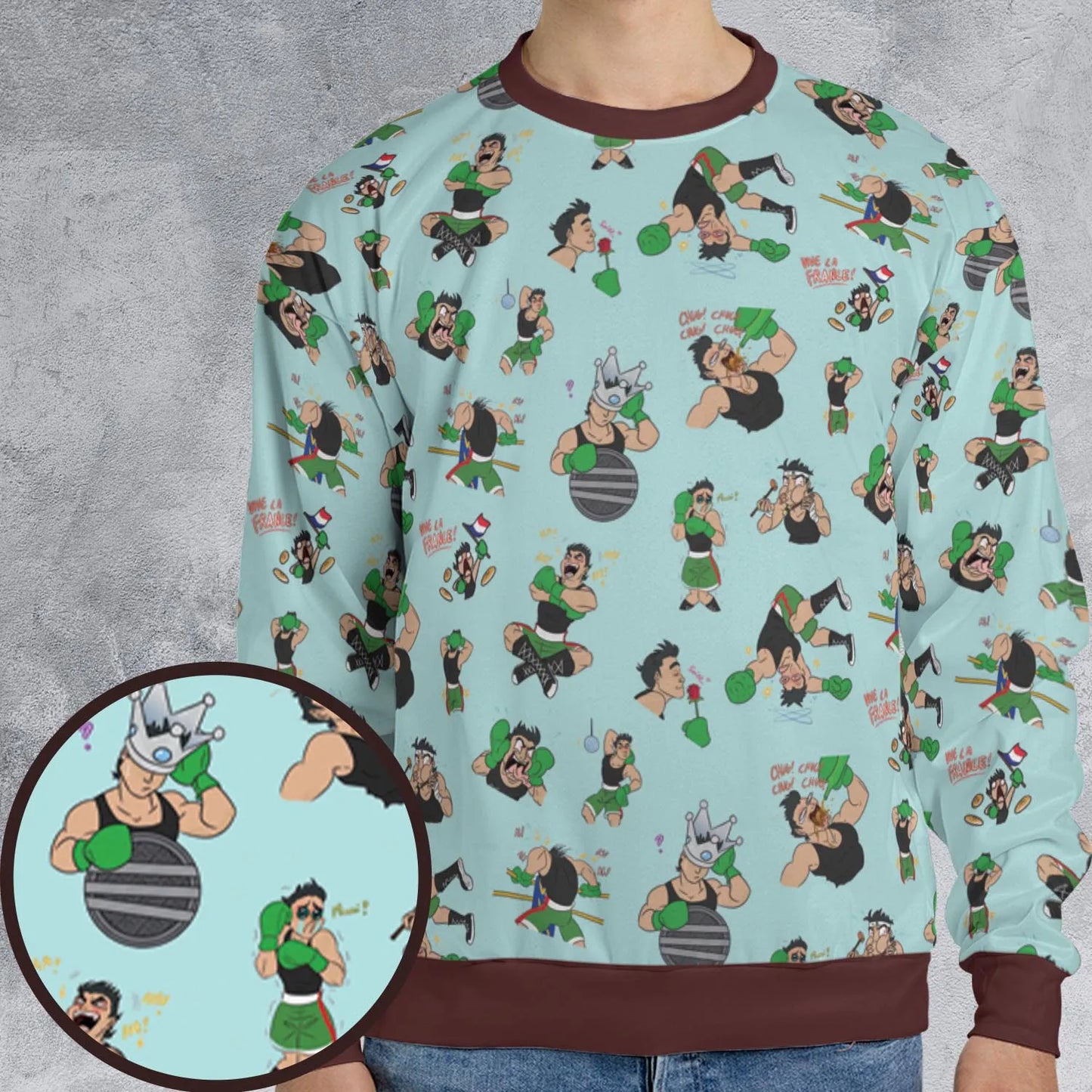All-over Print Sweatshirt - 8PVAERYB