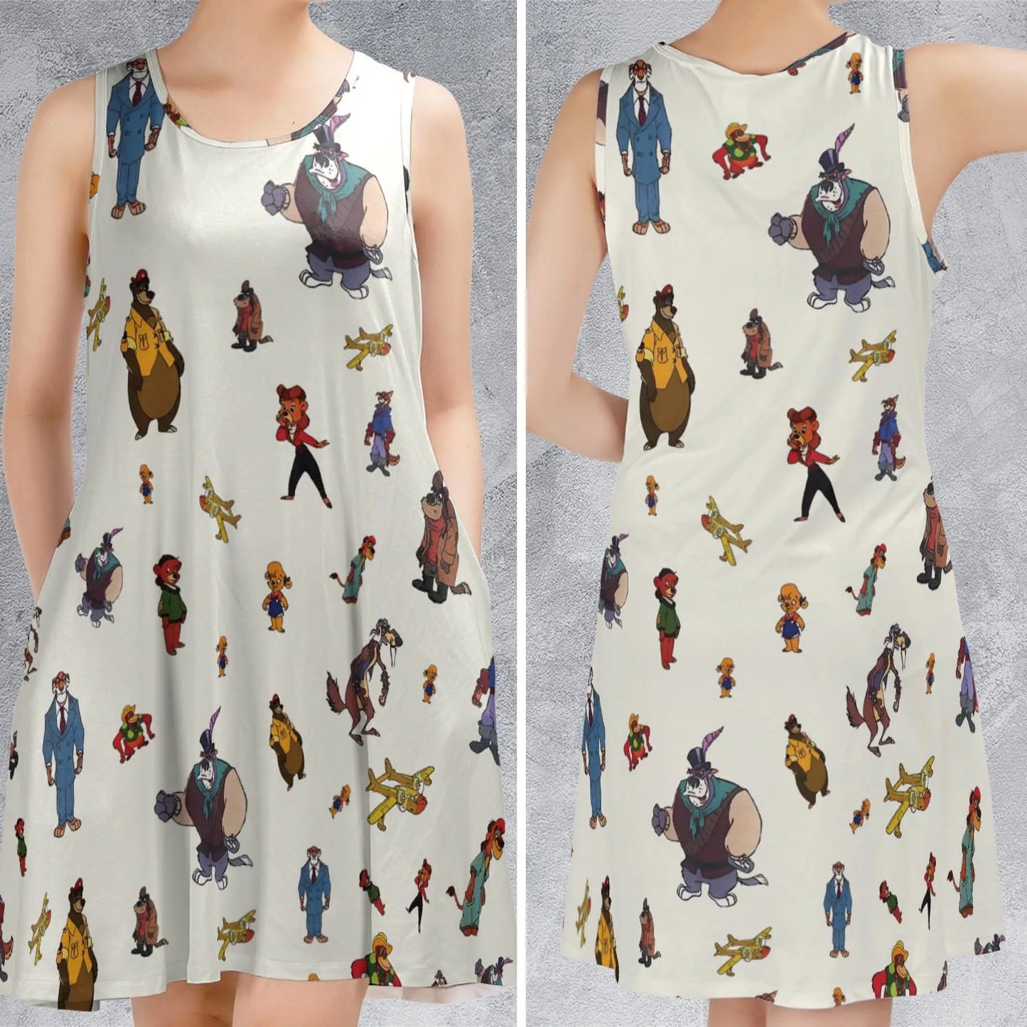 Sleeveless Dress - 82X6CHAU