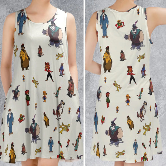 Sleeveless Dress - 82X6CHAU