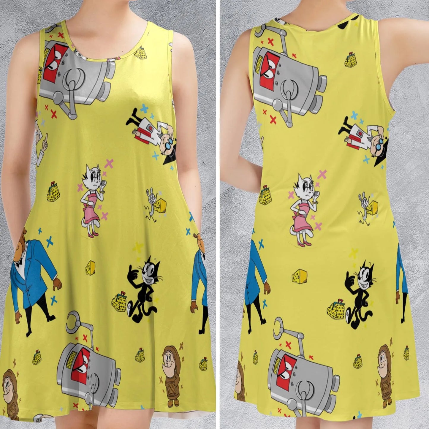 Sleeveless Dress - HP2BE8U6