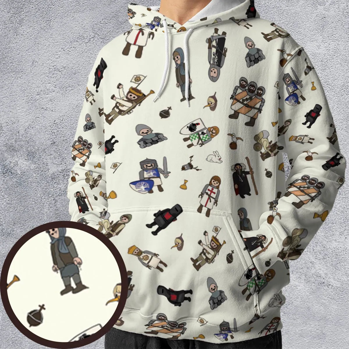 All-over Print Hoodie - B92PERYF