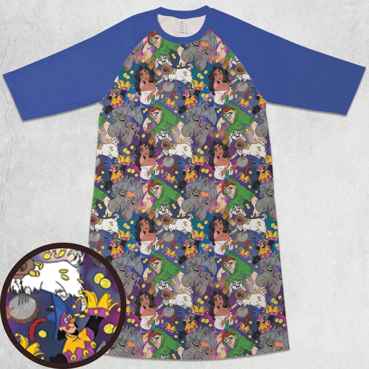 3/4 Sleeve Raglan Dress - JZJ5J63L