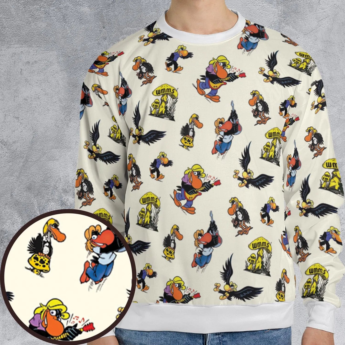 All-over Print Sweatshirt - EU63BDS9