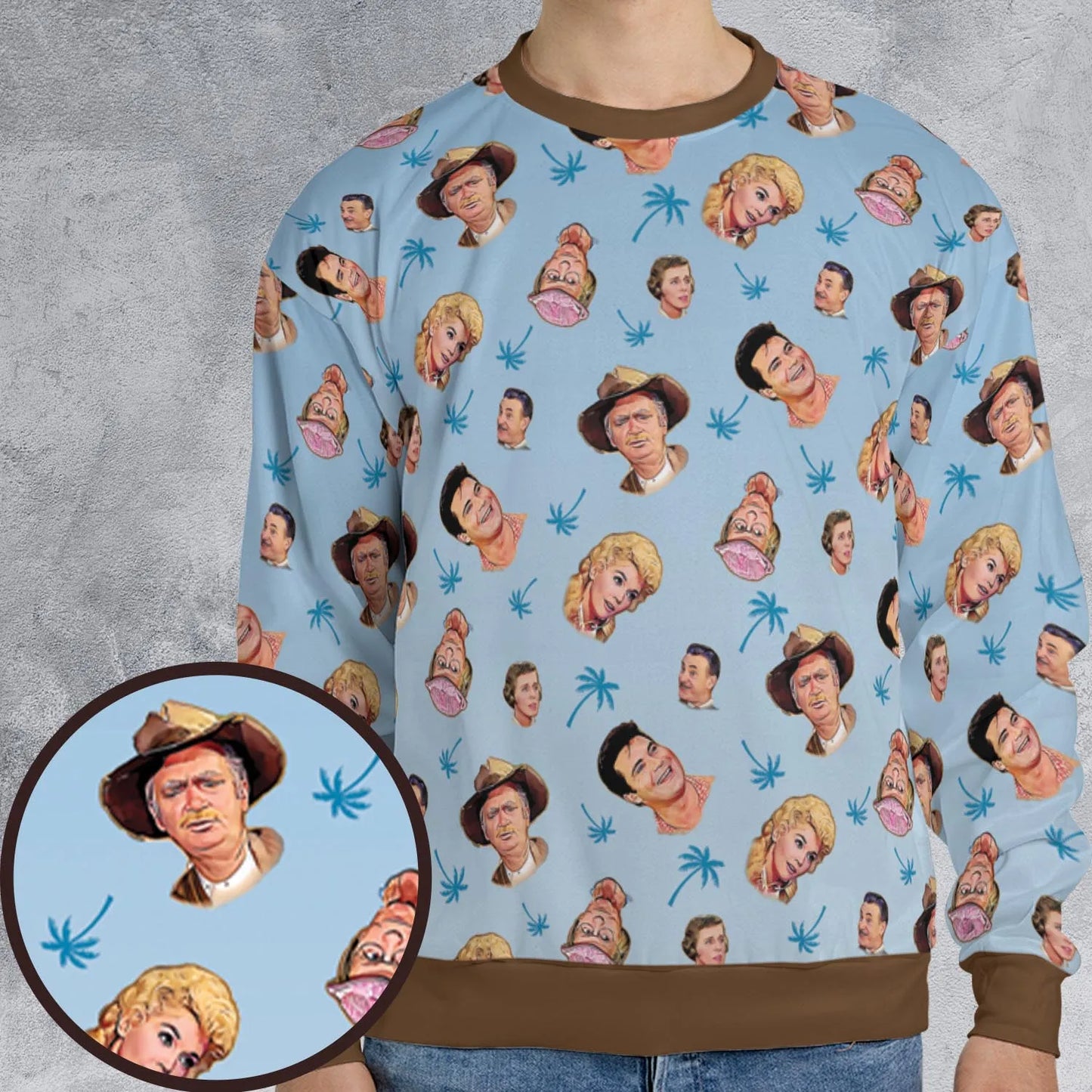 All-over Print Sweatshirt - PWBQ9QNW