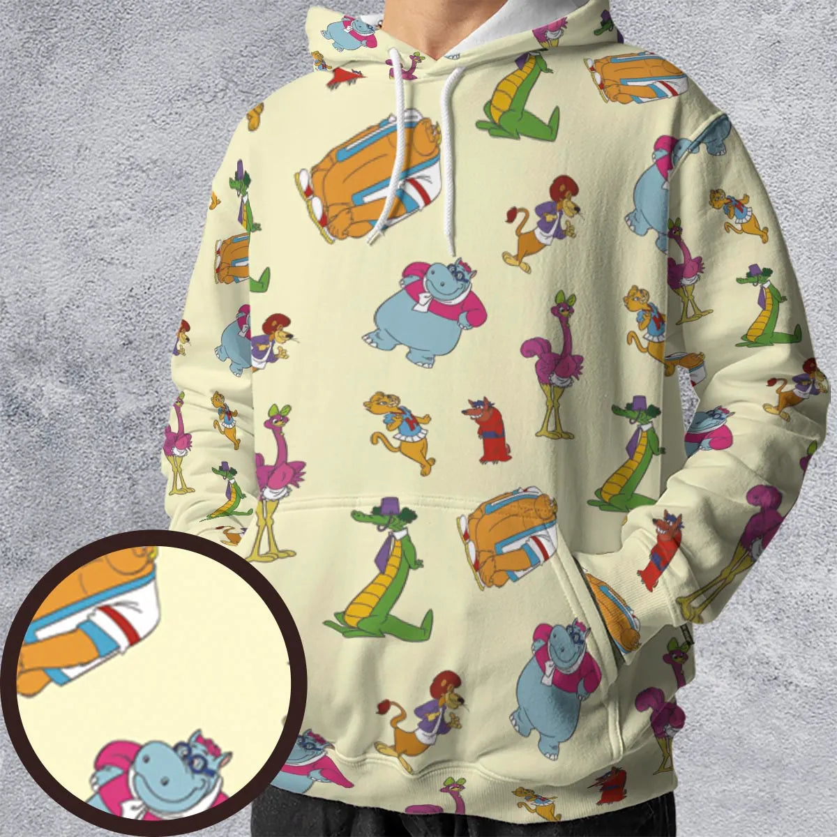 All-over Print Hoodie - 5P2V2BZV