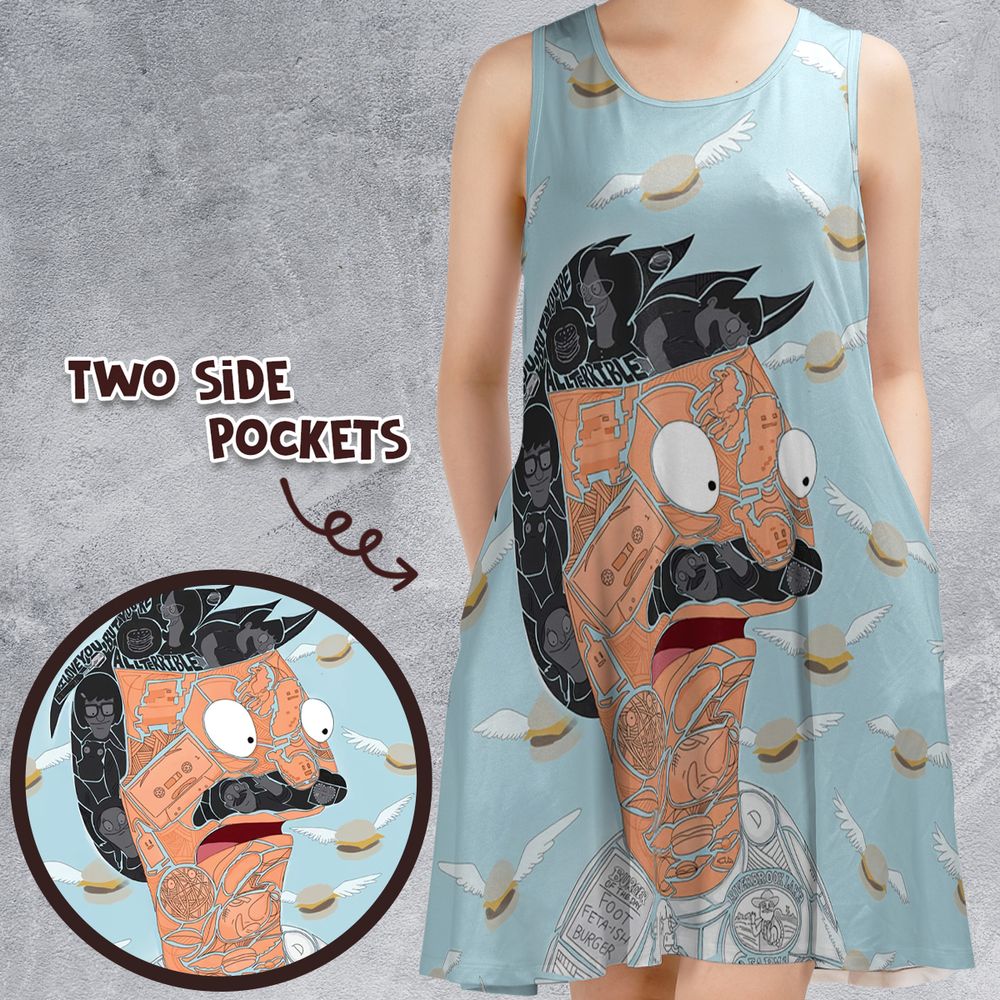 Sleeveless Dress - P4D56APA -  - 1