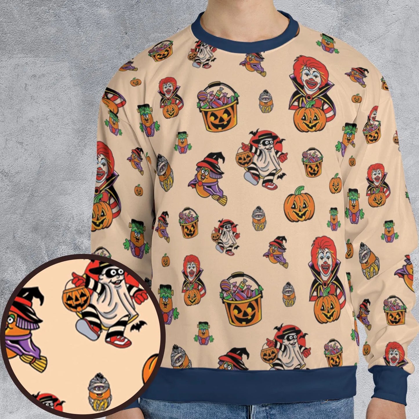All-over Print Sweatshirt - PAVD1B6S