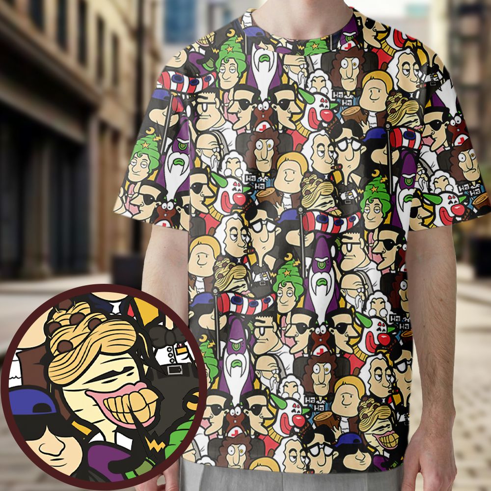 All-Over Print Unisex T-Shirt - 26HEWGPG -  - 1