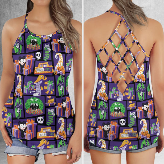 Criss Cross Tank Top - WEP8RB3H -  - 1