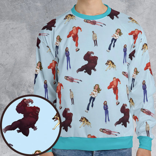 All-over Print Sweatshirt - 3KA2FFXZ