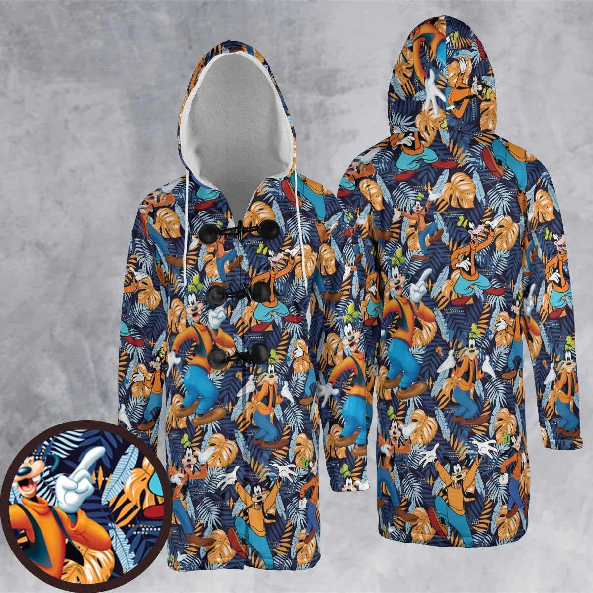 Hooded Cloak Coat - 5K2M7NZ2