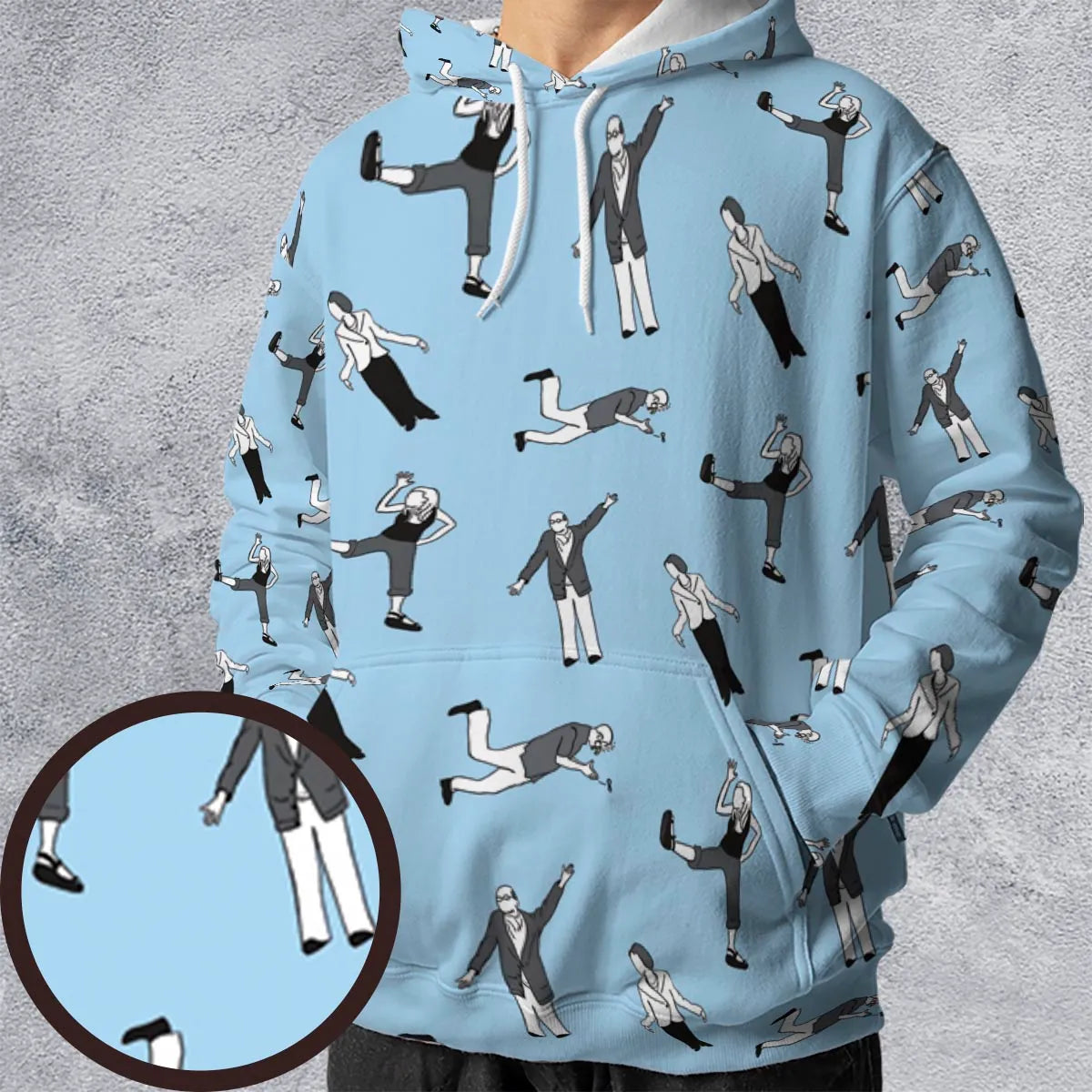 All-over Print Hoodie - XYYLSHT5