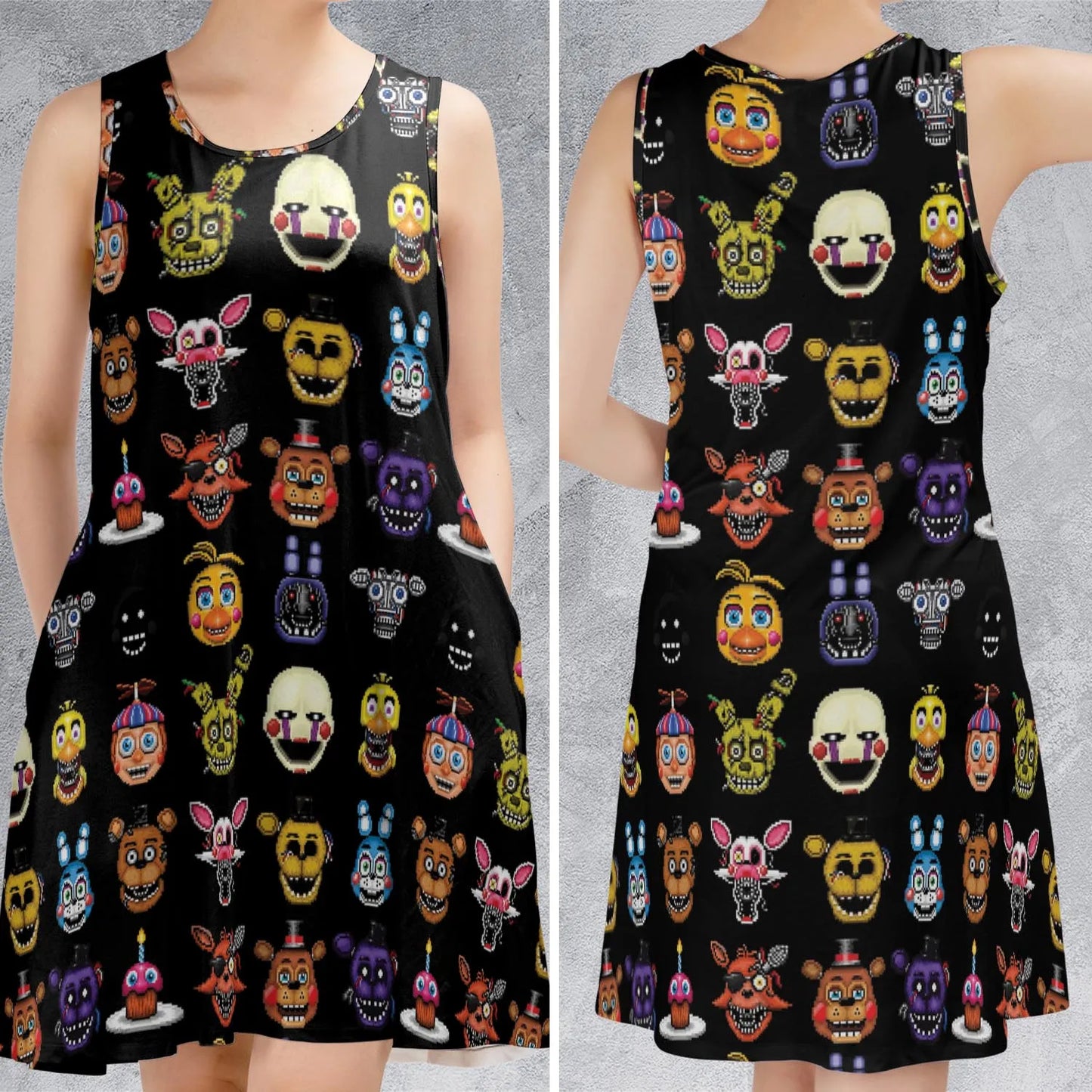 Sleeveless Dress - P1BU5UVN