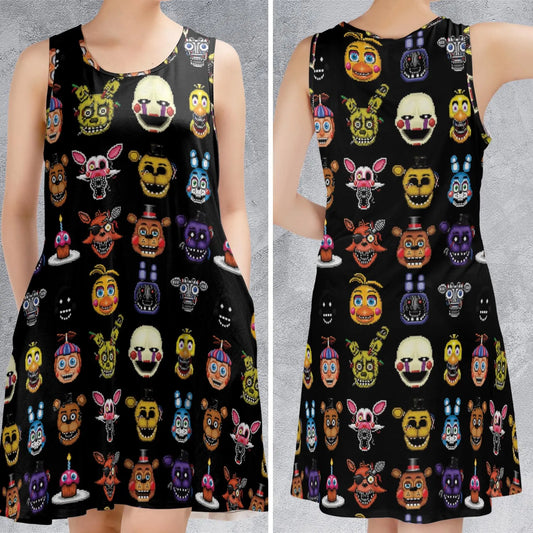 Sleeveless Dress - P1BU5UVN