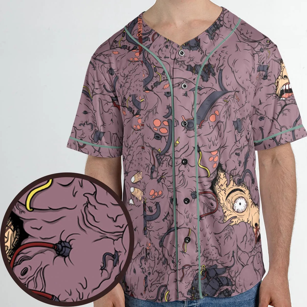 Unisex Baseball Jersey - 5LWCPZD9