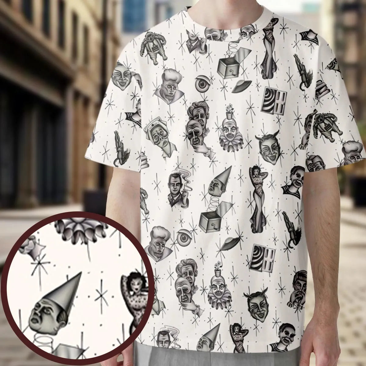 All-Over Print Unisex T-Shirt - 9BN4AHVU