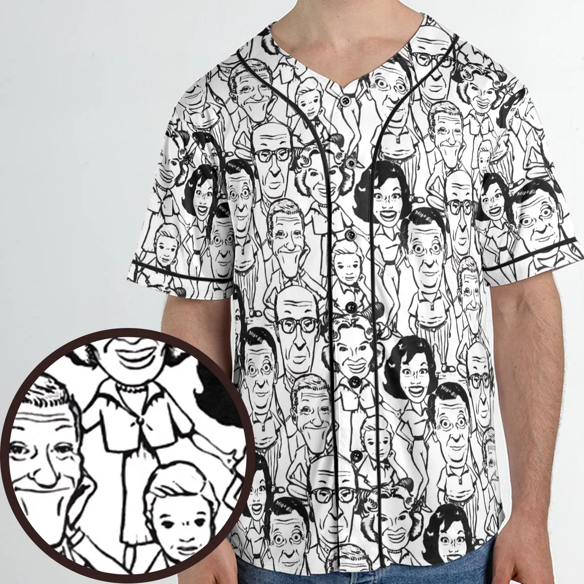 Unisex Baseball Jersey - EV8RQRZF