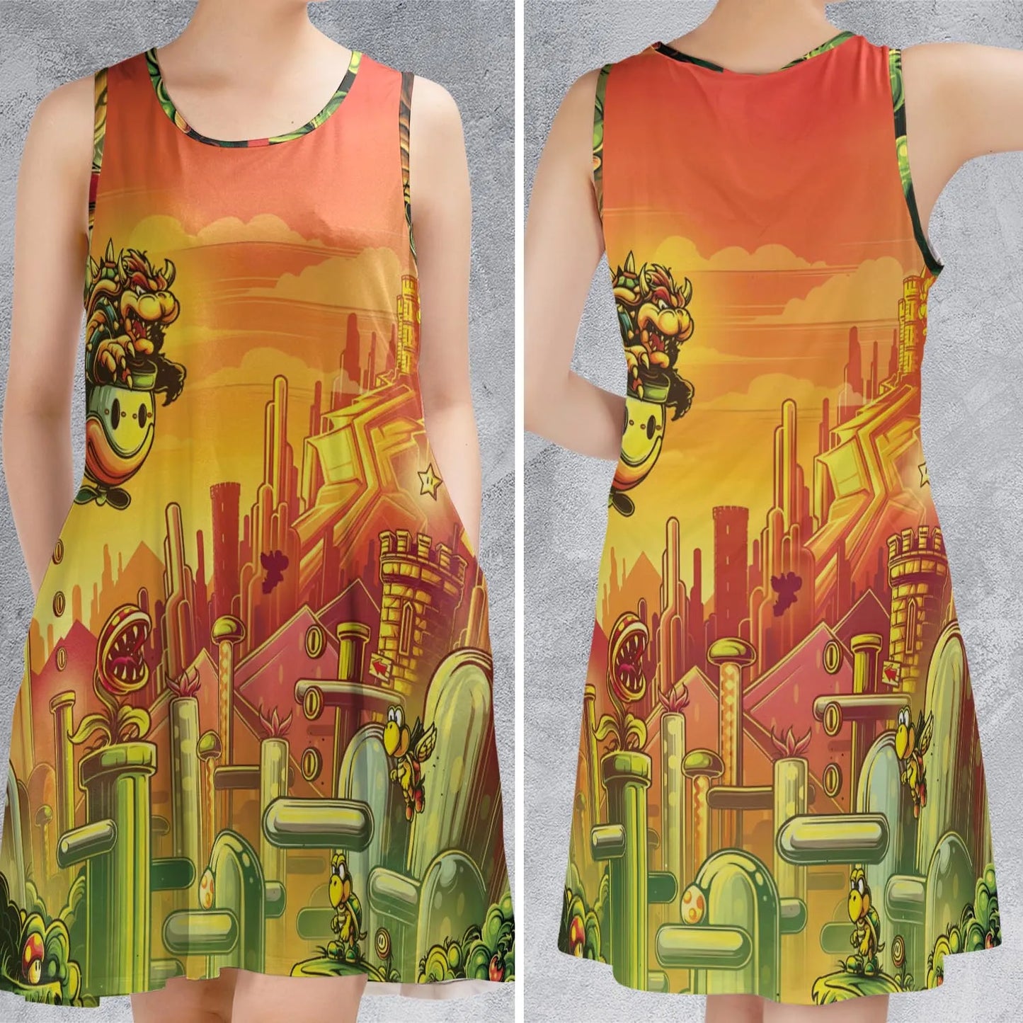 Sleeveless Dress - TUZAVE41