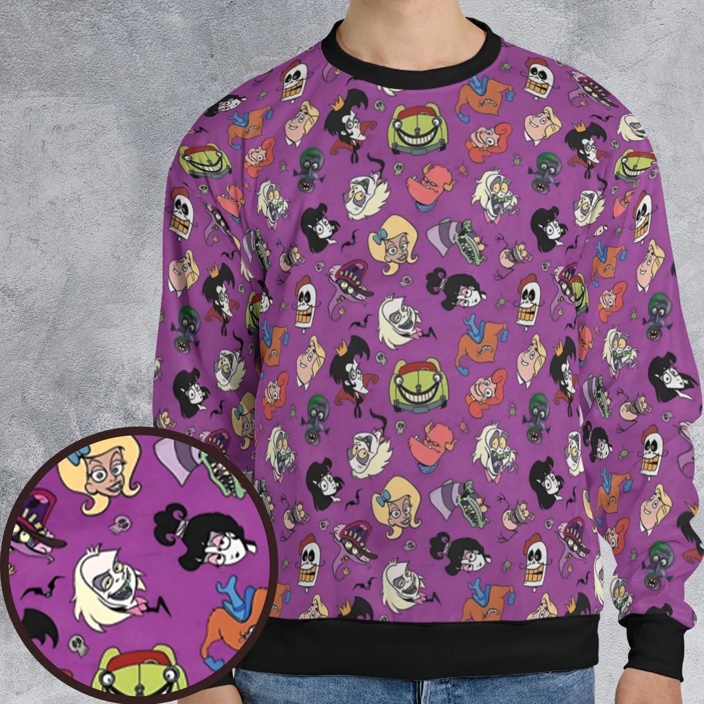 All-over Print Sweatshirt - TE82L88J