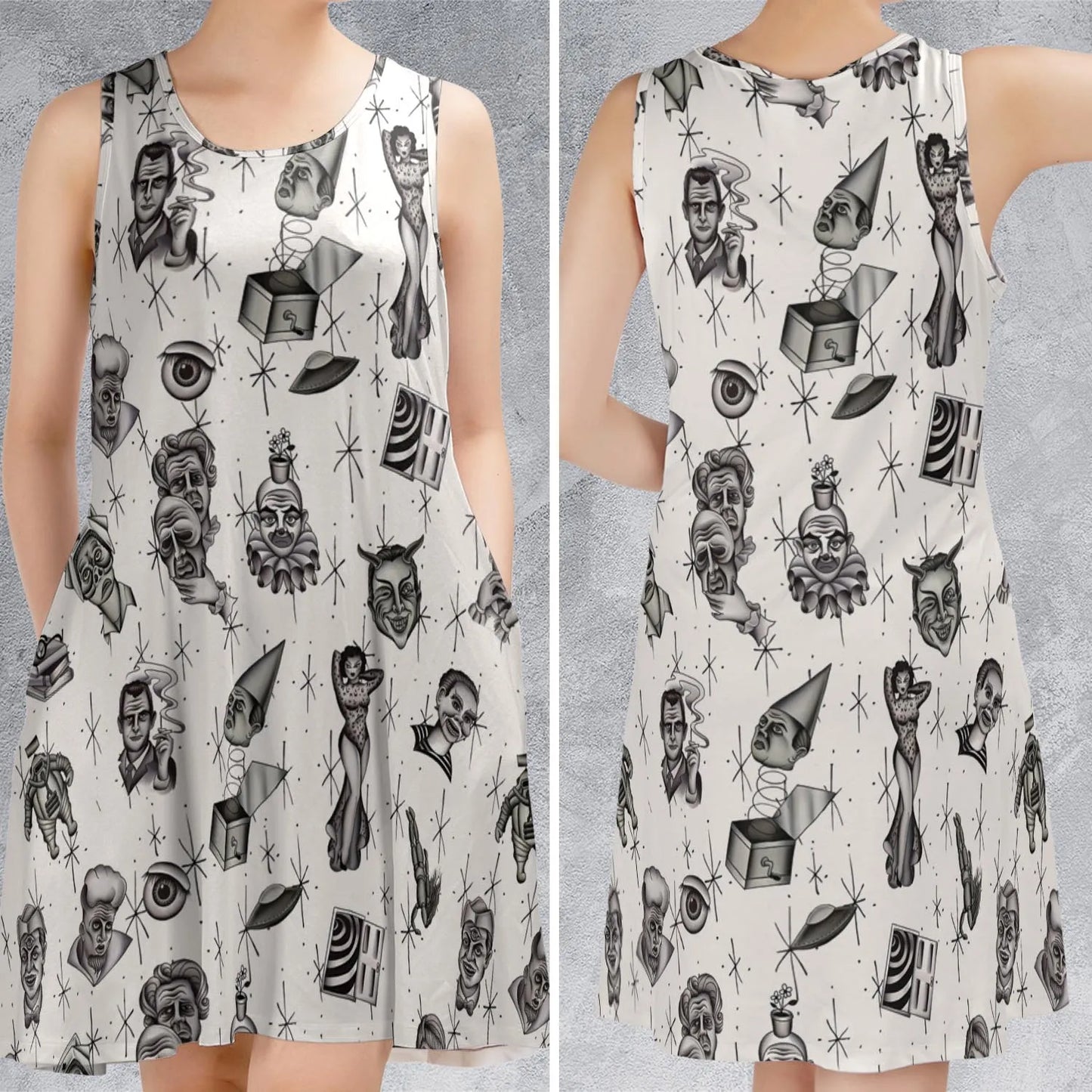 Sleeveless Dress - 4QY6V6J1