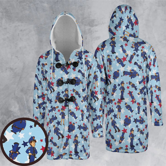 Hooded Cloak Coat - AS8F89K5