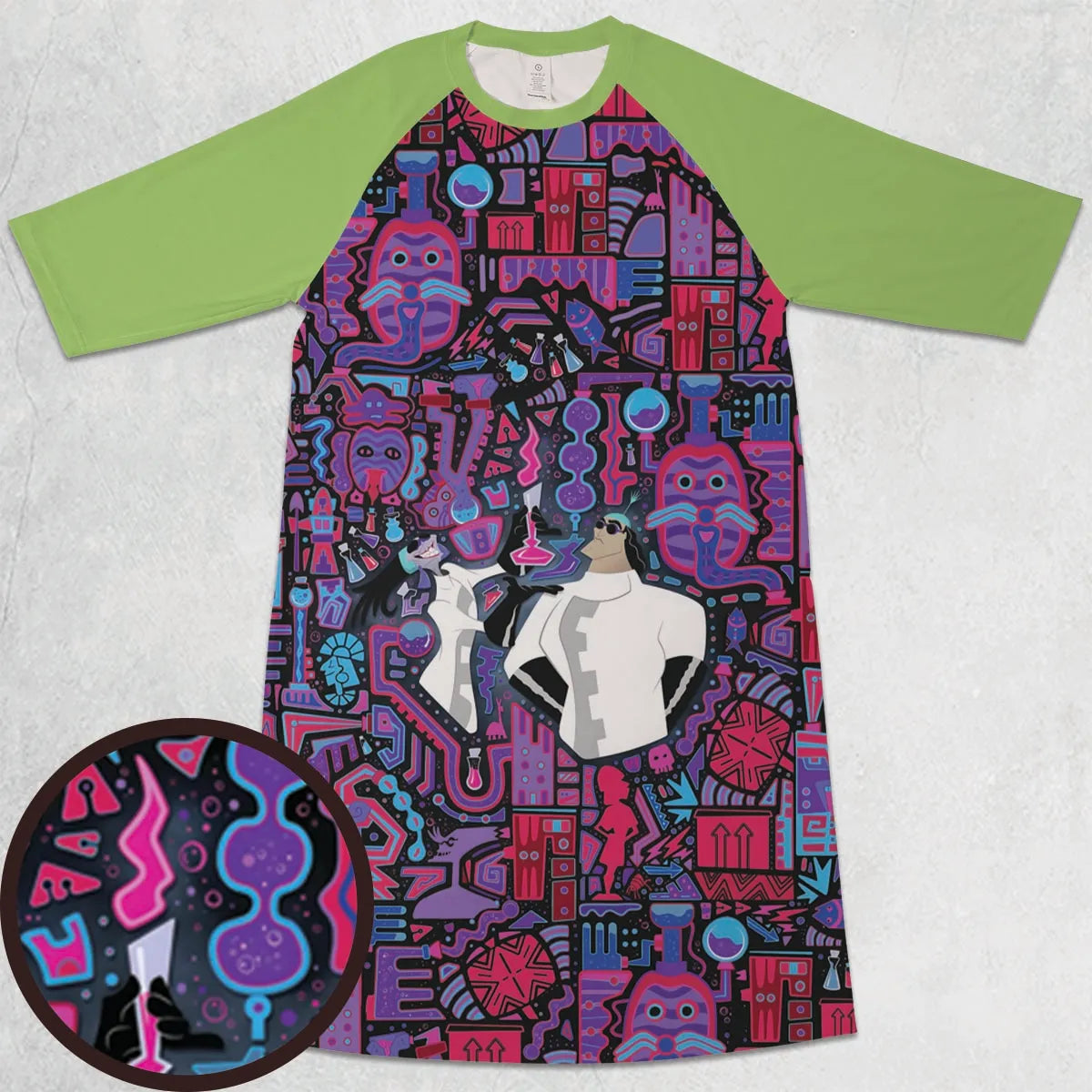 3/4 Sleeve Raglan Dress - DCKQVX9Z