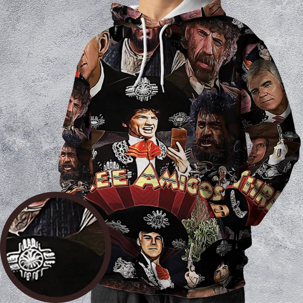 All-over Print Hoodie - XMRDX4RM