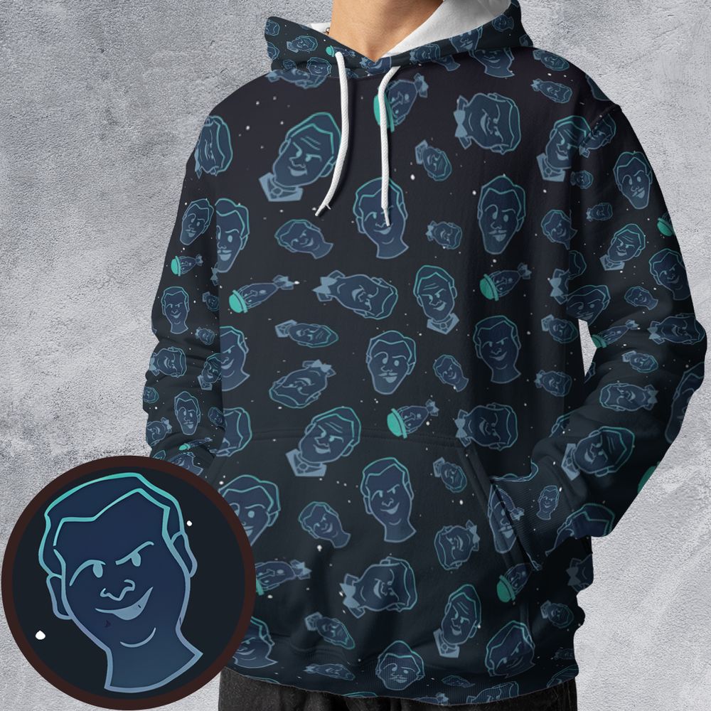 All-over Print Hoodie - QRNL4GHY -  - 1