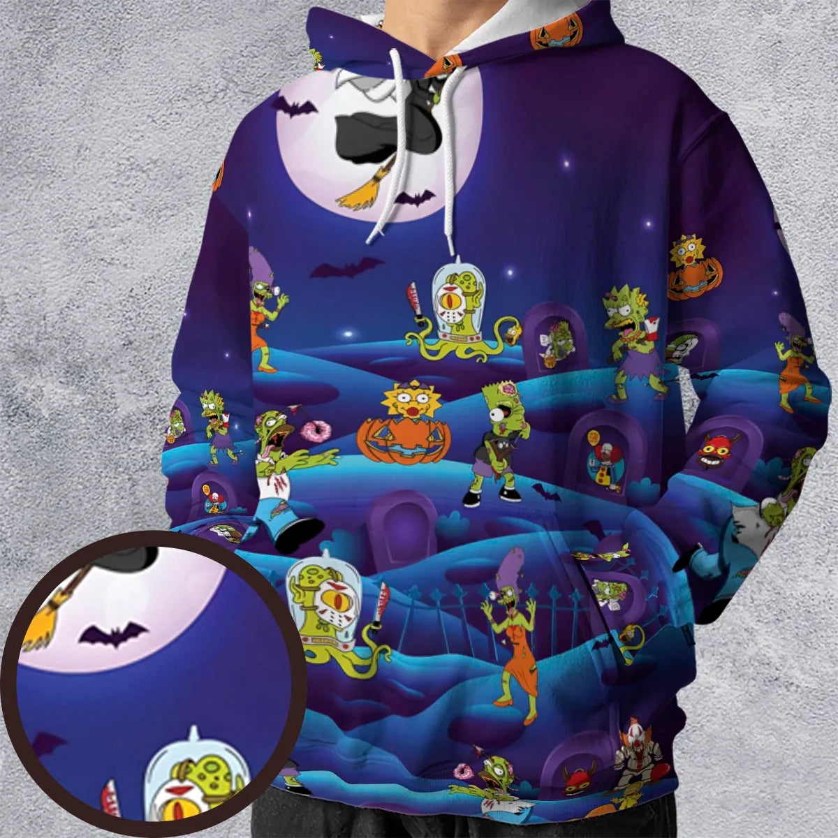 All-over Print Hoodie - 5DTSNXE4